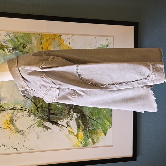 RE/DONE Oversized Shirt Jacket - Picture 6 of 9